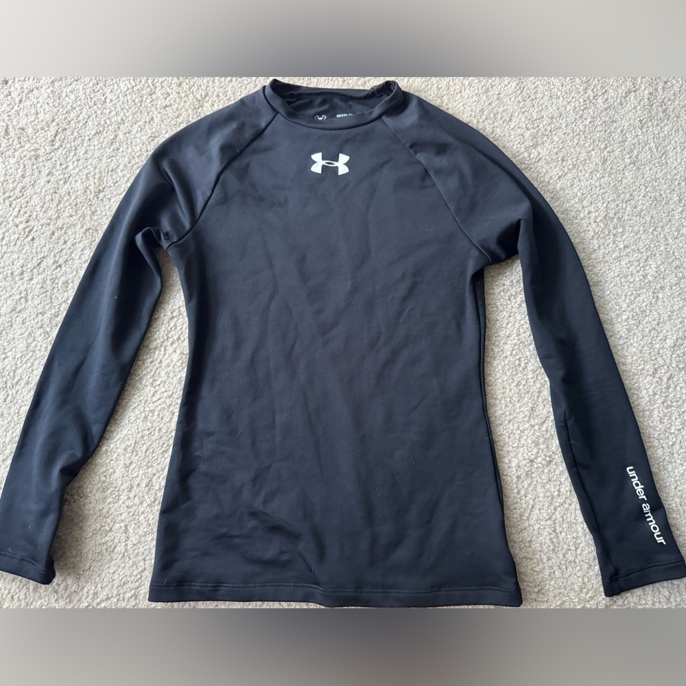 Under Armour Black Fitted ColdGear Top